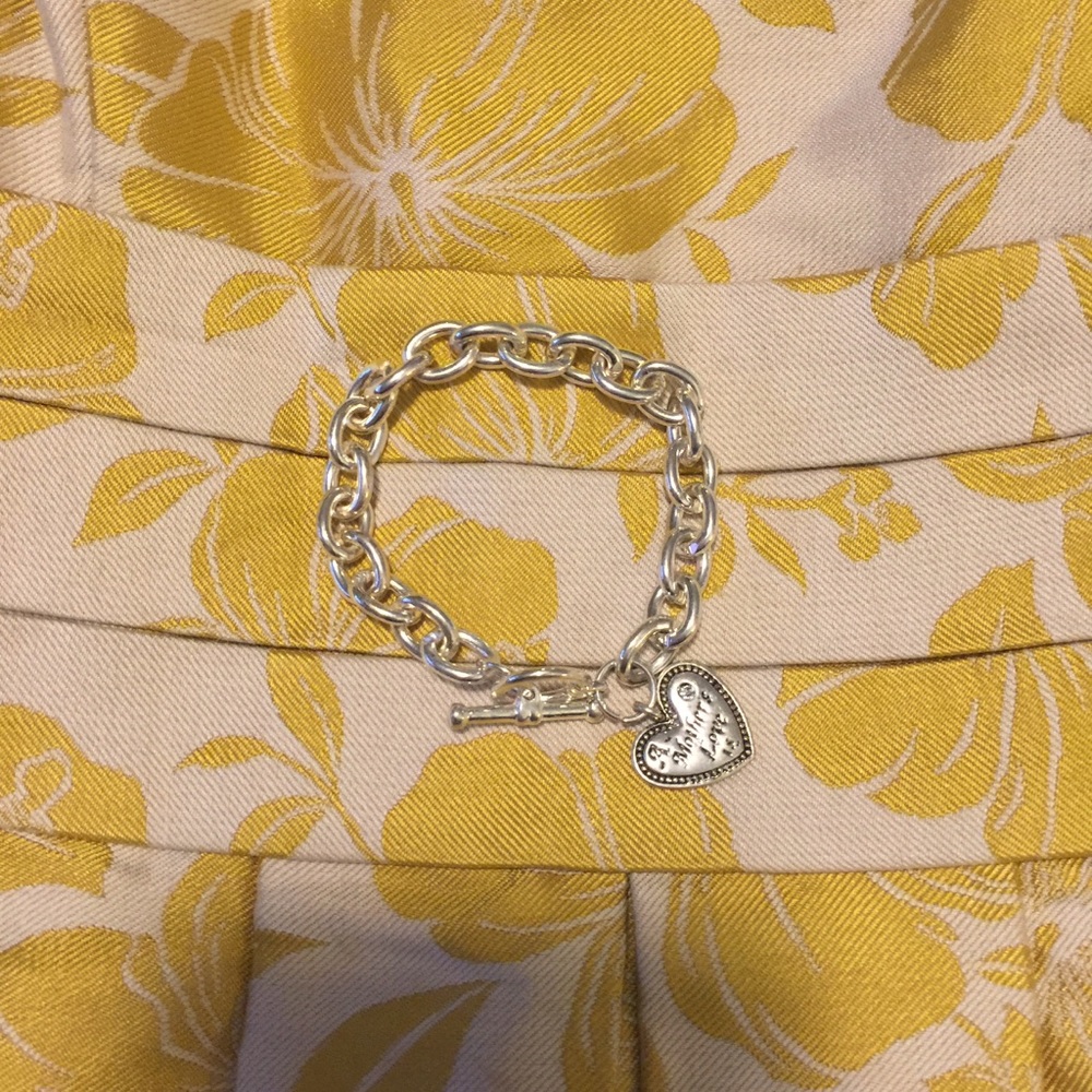 Mothers Love Is Bracelet Silver Tone 7” NWOT - Picture 5 of 5